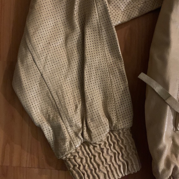 Marc Ecko Leather perforated bomber - Picture 11 of 12